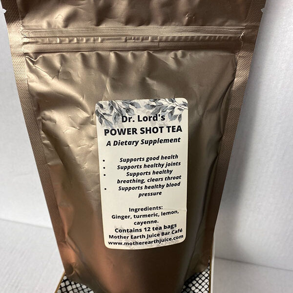 Dr Lords Power Shot Tea Bags Mother Earth Juice